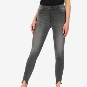 Kut from the Kloth grey skinny jeans